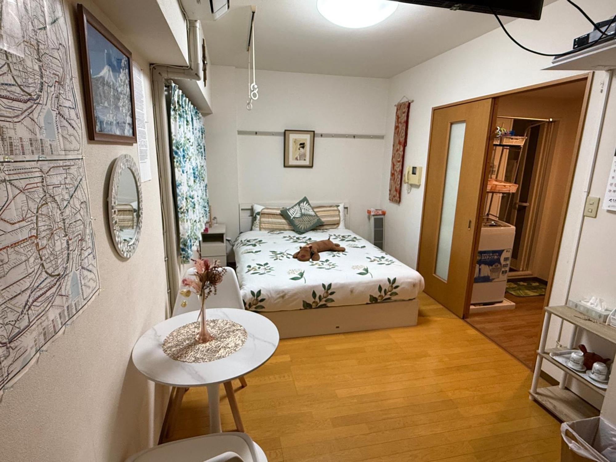 都心の家30 Square Meter King Size Bed With Stepping Rice Prefektura Tokio Exteriér fotografie