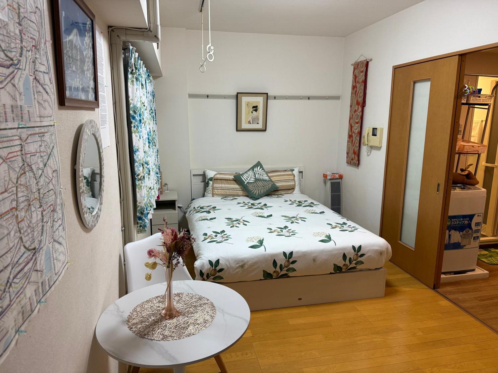都心の家30 Square Meter King Size Bed With Stepping Rice Prefektura Tokio Exteriér fotografie